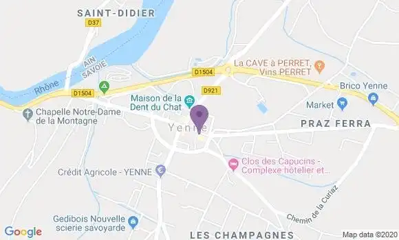 Localisation Caisse d