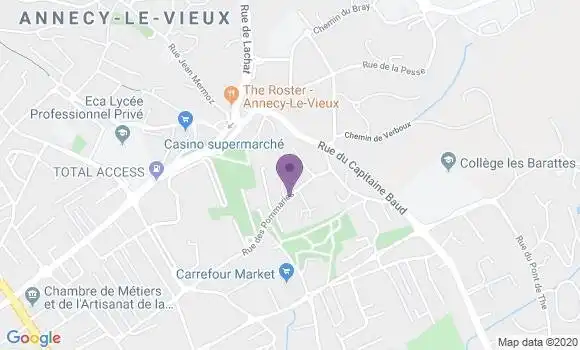 Localisation Caisse d