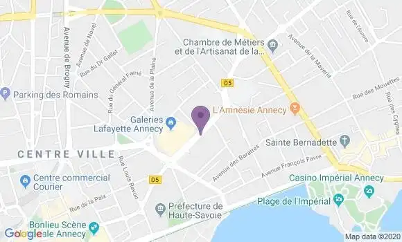 Localisation Caisse d