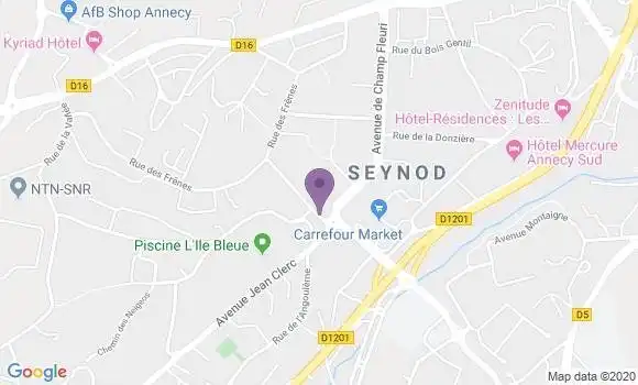 Localisation Caisse d