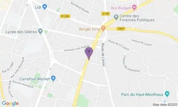 Localisation Caisse d