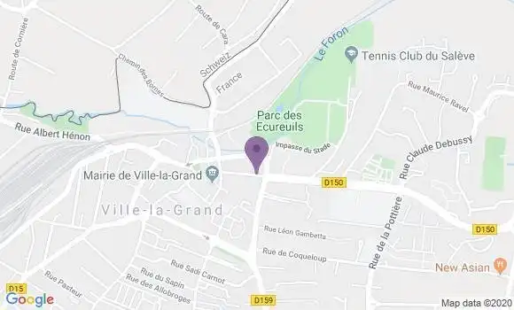 Localisation Caisse d
