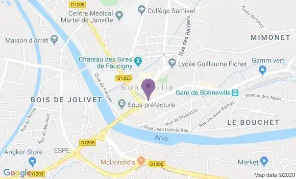 Localisation Caisse d