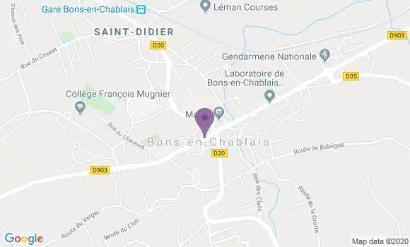 Localisation Caisse d