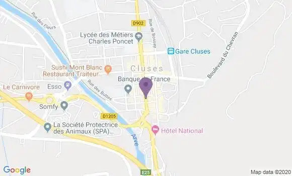 Localisation Caisse d