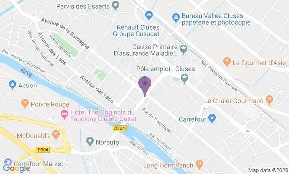 Localisation Caisse d