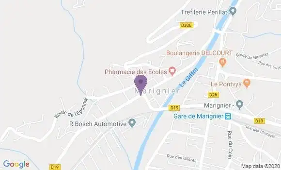 Localisation Caisse d
