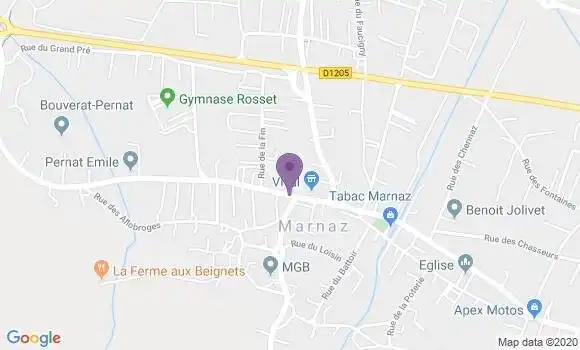 Localisation Caisse d