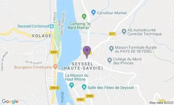 Localisation Caisse d
