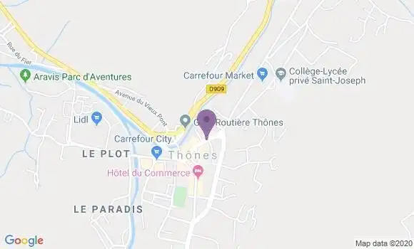 Localisation Caisse d