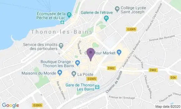 Localisation Caisse d