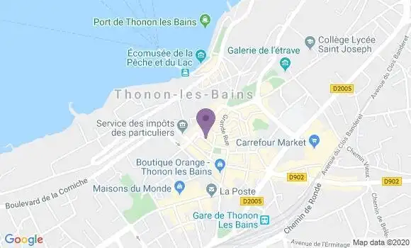 Localisation Caisse d