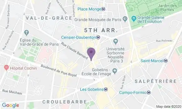 Localisation Caisse d