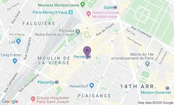 Localisation Caisse d