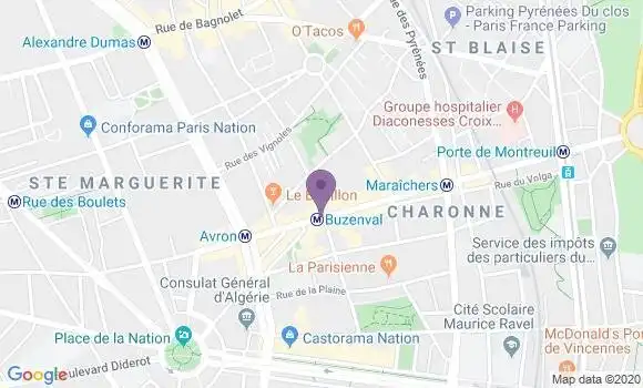 Localisation Caisse d
