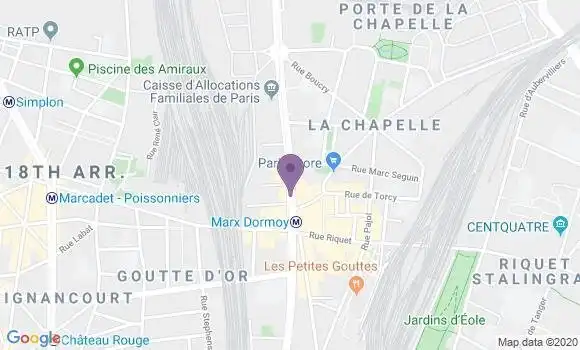 Localisation Caisse d