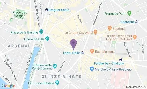 Localisation Caisse d