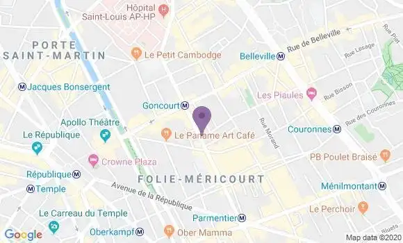 Localisation Caisse d