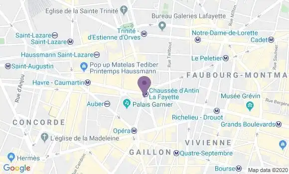 Localisation Caisse d