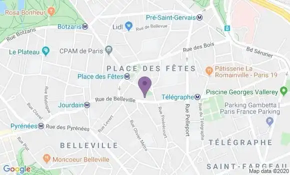 Localisation Caisse d