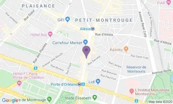 Localisation Caisse d