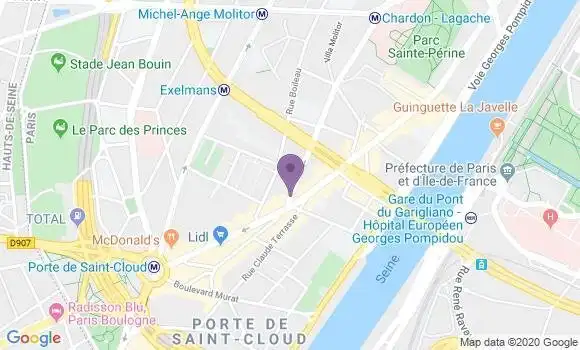 Localisation Caisse d