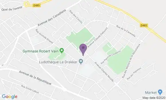 Localisation Caisse d