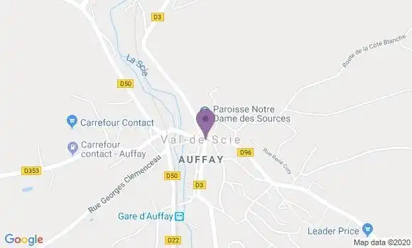 Localisation Caisse d