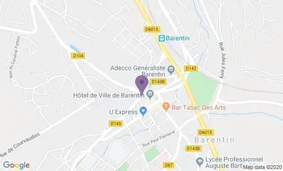 Localisation Caisse d