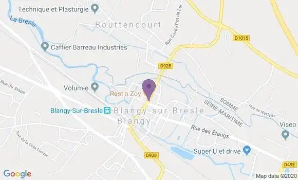 Localisation Caisse d
