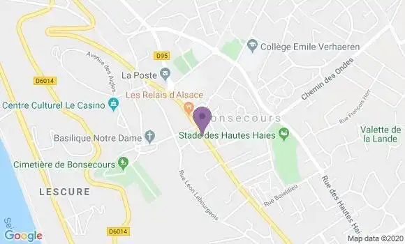 Localisation Caisse d