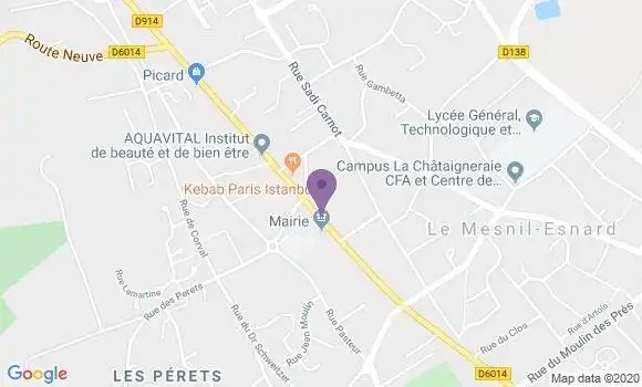 Localisation Caisse d