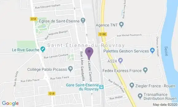 Localisation Caisse d