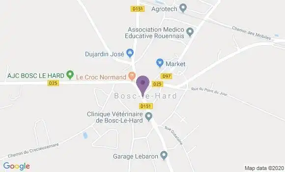 Localisation Caisse d