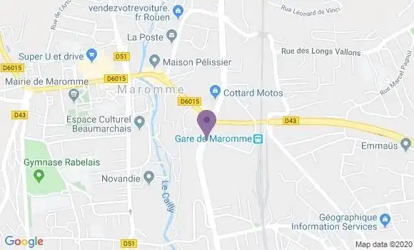 Localisation Caisse d