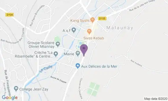 Localisation Caisse d