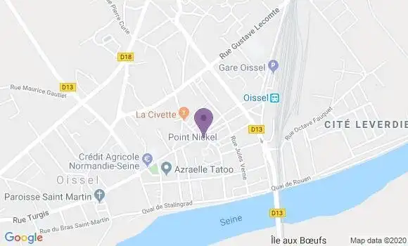 Localisation Caisse d