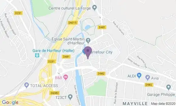 Localisation Caisse d