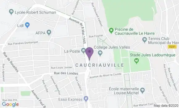 Localisation Caisse d