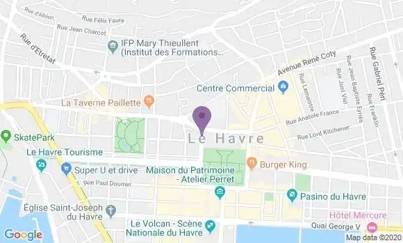 Localisation Caisse d