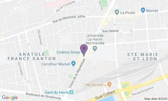 Localisation Caisse d