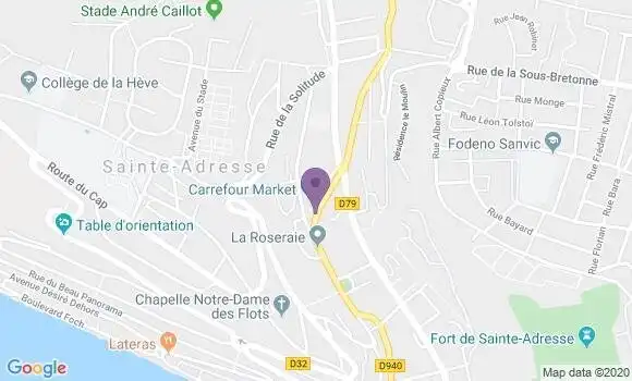 Localisation Caisse d