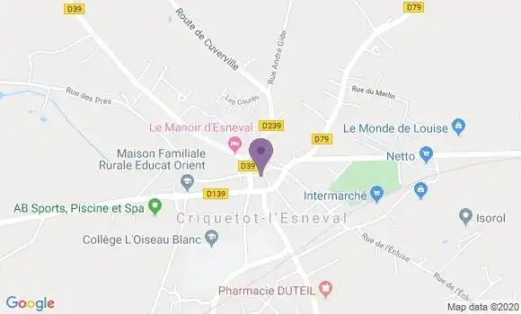 Localisation Caisse d