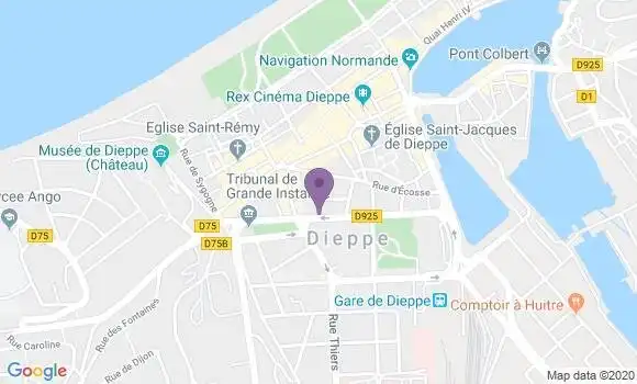 Localisation Caisse d