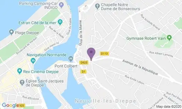 Localisation Caisse d