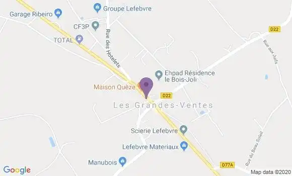 Localisation Caisse d