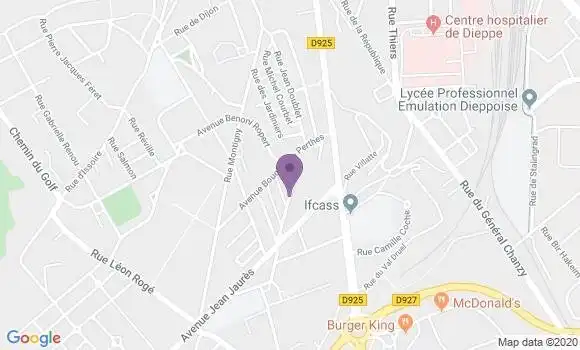 Localisation Caisse d