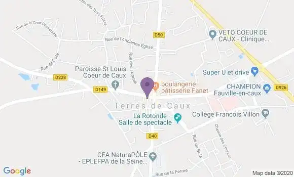 Localisation Caisse d