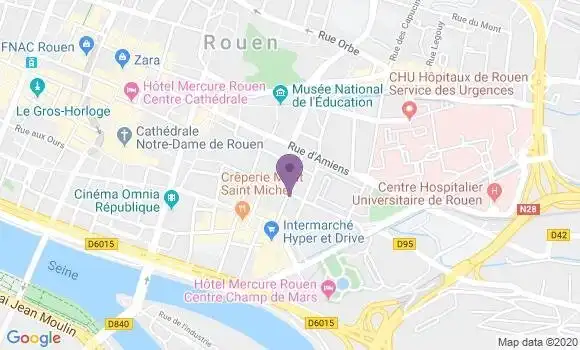 Localisation Caisse d