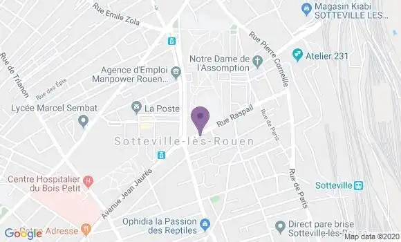 Localisation Caisse d